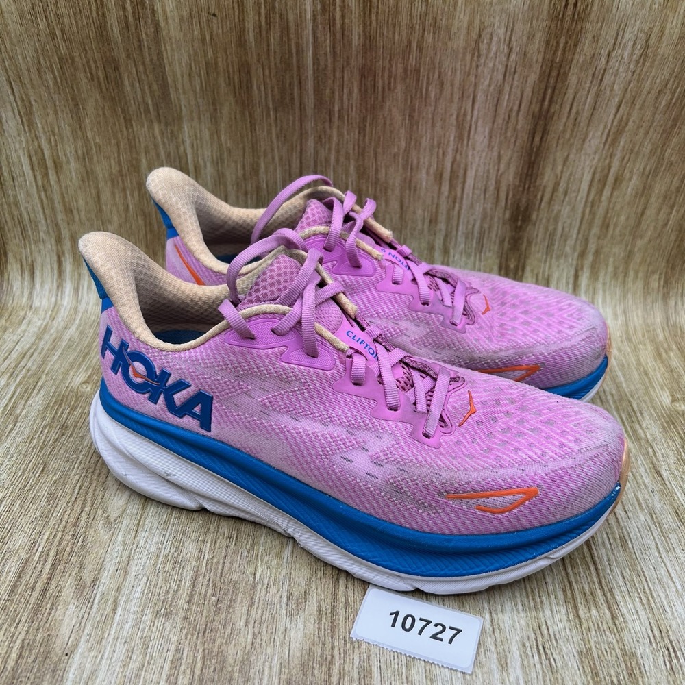 Hoka One One Clifton 9 Womens Size 8 Cyclamen Sweet Lilac Shoes 1127896 CSLC - Picture 10 of 10